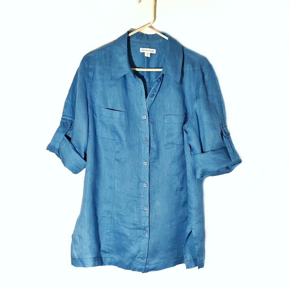 Linen Tunic Blouse